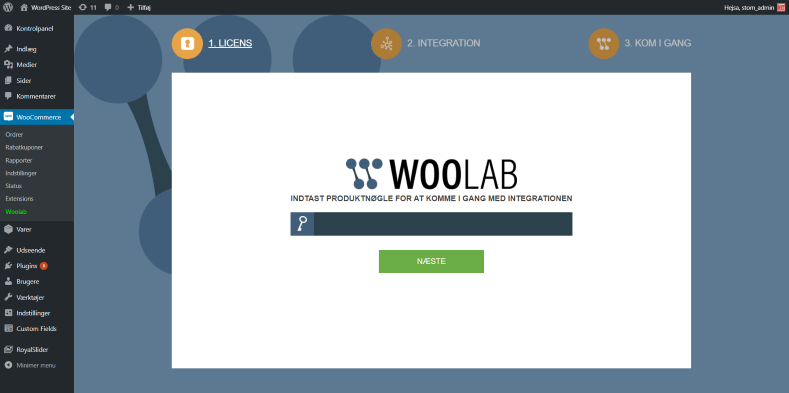 Woolab Installationsguide